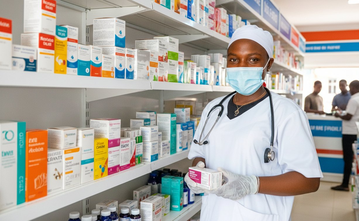 Apprenant-de-linstitut-de-formation-sainte-therese-au-rayon-pharmacie