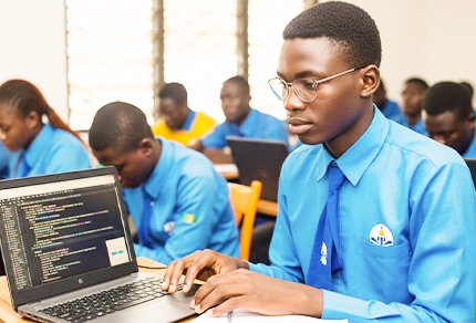 un apprenant en developpement d'application